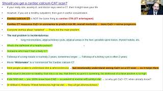 Cardiac calcium CT should you get one For estimation of heart disease [upl. by Erline]