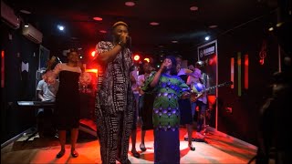 Irresistible powerful ministration by Apekeola ft Sblive in studio praise party [upl. by Randie]