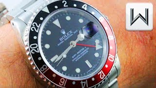 Rolex GMT Master II “Coke” 16760 Luxury Watch Review [upl. by Eckart]