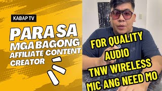 Bagong tiktok affiliate ka Content Creator Kailangan mo to boss [upl. by Moyna450]