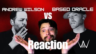 ANDREW WILSON VS BASED ORACLE DEBATE REACTION LIVE [upl. by Yvon]