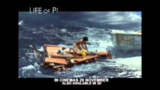 Life of Pi TV Spot Epic IN CINEMAS 29 NOVEMBER [upl. by Velma]