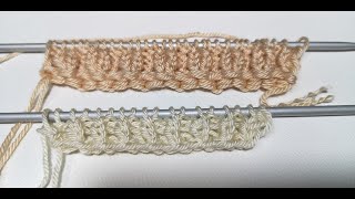 Tutorial de Tricotat🥰 Doua Modalitati de a Monta Ochiurile pe Andrele ❤️❤️❤️❤️❤️❤️❤️❤️❤️ [upl. by Virgin]