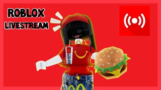 🔴PLAYING ROBLOX WITH VIEWERS🔴 FOLLOW JOINS ON [upl. by Ahsitauq]