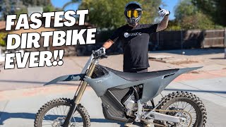 I BOUGHT THE FASTEST DIRTBIKE EVER  Stark Varg Alpha Gen 2 [upl. by Aelanej]