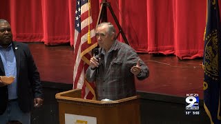 Sen Jeff Merkley hosts town hall events throughout Oregon [upl. by Owain]