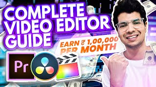 How To Become A Video Editor Get Your First Clients amp Start Earning Money Step By Step Guide [upl. by Enrobyalc222]