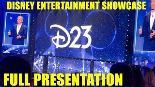 D23 Expo 2024  Disney Entertainment Showcase  Marvel  Pixar  Star Wars  David Blaine [upl. by Seidler]