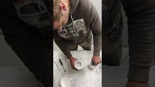 Erbauer paint sprayer Screwfix Part 1 paint prep [upl. by Naawaj]