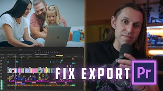 Video Wont Export From Premiere Pro The Beauty of Render Replace [upl. by Yldarb]