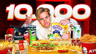 IK DOE DE 10000 CALORIE CHALLENGE [upl. by Flavian]