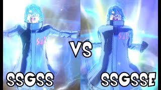 SSGSS VS SSGSS EVOLVED Which One Should You Use Dragon Ball Xenoverse 2 [upl. by Ahsenom264]