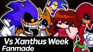 Vs Xanthus Remastered Fanmade Week  Friday Night Funkin [upl. by Adyeren]