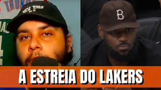 Minhas impressões sobre a ESTREIA do Lakers na PréTemporada da NBA [upl. by Yob]