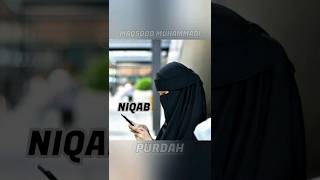 NIQAB ZAROORI NAHIN HAI niqab purdah shorts [upl. by Ilesara643]