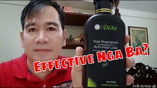 DEXE HAIR SHAMPOO ANTI HAIR LOSS ANTI HAIR FALL INITIAL REVIEW [upl. by Yetnruoc]