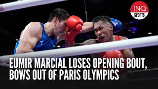 Eumir Marcial loses opening bout bows out of Paris Olympics [upl. by Aviva]