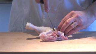 Deboning Chicken Leg [upl. by Bale]