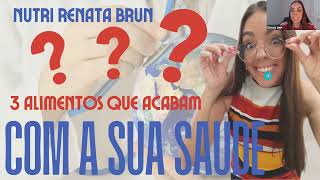 Super aula dos alunos com nossa Nutri Renata Brun [upl. by Pytlik]