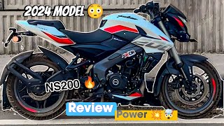 NS200 🤯 bs7 2024 model 200cc bike 180000🤑 Power 😈 tamil reviewtrending ctf bike review [upl. by Byron426]