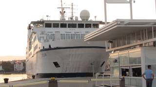 trajekt Zadar  Zadar ferry docking [upl. by Adis249]