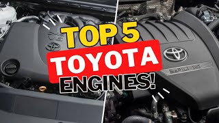 Top 5 Most Reliable And Indestructible Toyota Engines [upl. by Hsatan]