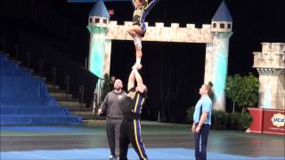 2013 UCA Coed Partner Stunt  Bridget and Ronnie [upl. by Duile]