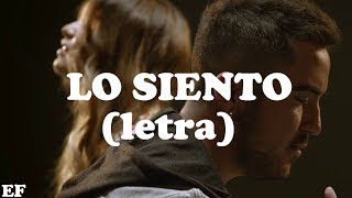 Beret Lo Siento feat Sofia Reyes LETRA [upl. by Ateiram]