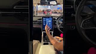 2023 MG Hector Facelift  Ambient Lighting Control shorts  V3Cars [upl. by Orpah]