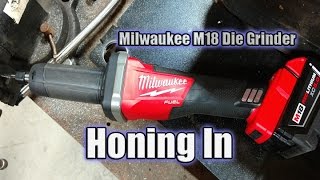 Milwaukee Tool M18 FUEL Die Grinder Review  Model 278422 [upl. by Jd]