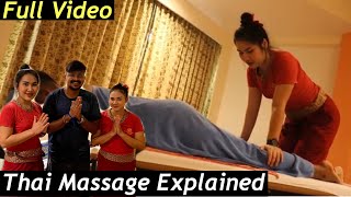 First Time Thai Massage in THAILAND [upl. by Rey]