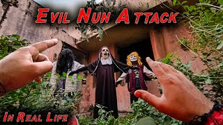 Evil Nun Attack on Me  Horror Pov  TeamFMB [upl. by Ailemap]