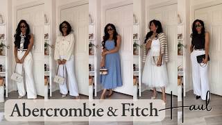 Abercrombie amp Fitch Haul  Classic Wardrobe Staples You Need  BY SARV [upl. by Janetta]