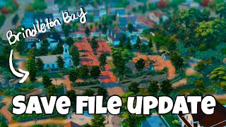 Save File Update  Brindleton Bay  The Sims 4 [upl. by Leahcir]