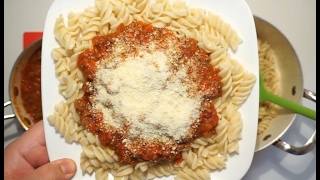 BEST PASTA SAUCE EVER Authentic Italian Recipe  BY CRAZY HACKER [upl. by Etom460]