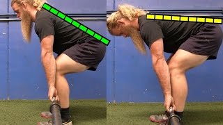 Lift With Your BACK  How To Stiff Leg Deadlift [upl. by Nedra]