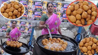 Mysore Bonda  Instant Mysore Bajji  मैसूर बोंडा  Street Style Mysore Bonda  Hai Foodies [upl. by Hailee]