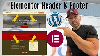 Add A Custom Header amp Footer To Your Hello Elementor Wordpress Website [upl. by Dinesh]