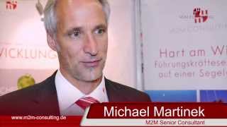 Michael Martinek M2M Consulting im Interview zur Messe Zukunft Personal in Köln [upl. by Akilam264]