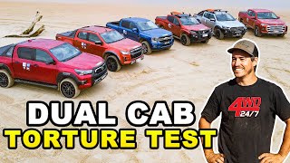 2022 4WD UTE COMPARISON  CONTROVERSIAL WINNER NEW Ranger vs Hilux vs DMAX vs Triton vs LDV v BT50 [upl. by Egres644]