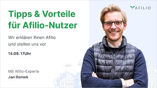 Tipps amp Vorteile für Afilio Nutzer [upl. by Lutero]