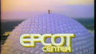 WALT DISNEY WORLD EPCOT Vintage 1980S Commercial [upl. by Taylor]