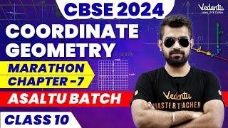 Coordinate Geometry Marathon 🏃‍♂️📐  CBSE 2024 Class 10 Math  Chapter 7  Shimon sir🔥 [upl. by Saretta727]