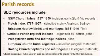 Birth death and marriage records for Family Historians Part 1 [upl. by Amiel]