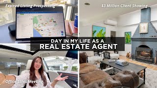 REALISTIC Day in the Life of a Real Estate Agent [upl. by Southard]