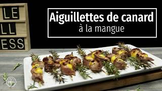 Brochettes aiguillettes de canard [upl. by Ayikat]