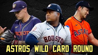 ASTROS VS TIGERS WILD CARD PREVIEW [upl. by Aicilram]