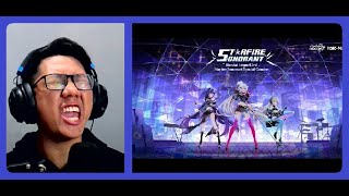 FIRST TIME Reacting to Honkai Impact 3rd Concert Starfire Sonorant [upl. by Shela]