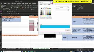 MSEXCEL CONDITIONAL FORMATTING TOP BOTTOM  MSEXCEL TUTORIALS FOR BEGINNERS  BSSS LEARNING [upl. by Gretna]