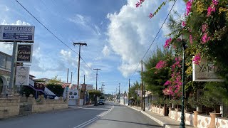 Argassi Zakynthos today November 12023  Day tour  end of summer  shops are closed already [upl. by Gayler]